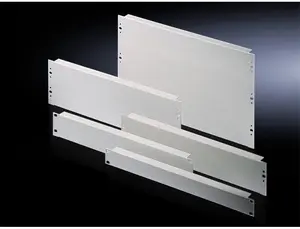 Rittal DK 7151.005 19-дюймовая заглушка 1 U стальной лист черный RAL 9005
