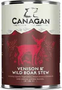 Canagan Venison & Wild Mitrā suņu barība 400g