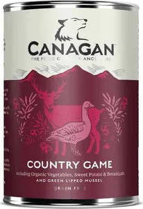Canagan Country Game Mitrā suņu barība ar medījumu 400g