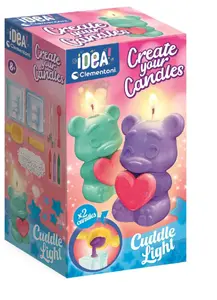 Clementoni Mini Fabryka Świeczek Misie 18350 Children's craft kit for kids aged 8 years and older