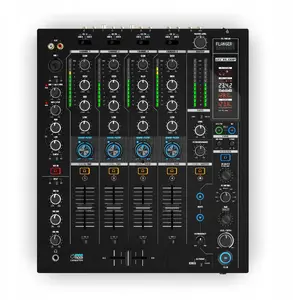 Reloop RMX-95 4-Channel Professional Digital DJ Mixer with Dual USB Audio Interface and Neural Mix