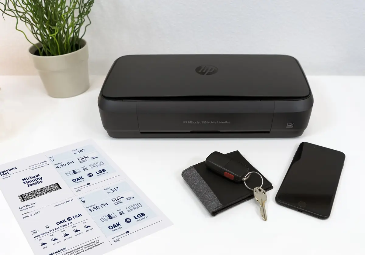HP OfficeJet Mobile 250 daudzfunkcionālais printeris Photo 3