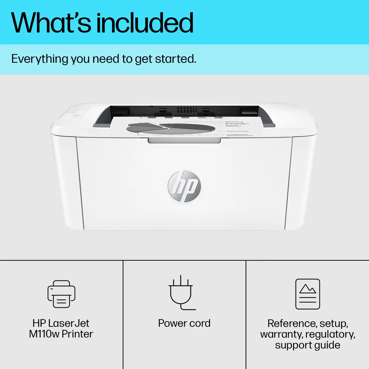 HP LaserJet M110w Wireless Laser Printer Photo 18