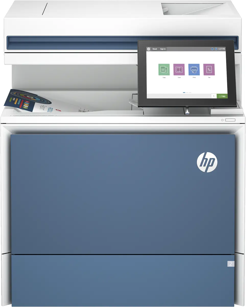 Принтер HP LaserJet Color Enterprise MFP 5800dn Photo 10