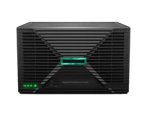 Сервер HP Enterprise ProLiant MicroServer Gen11 с процессором Intel, 32 ГБ DDR5-SDRAM, общей емкостью хранилища 8 ТБ и блоком питания 180 Вт