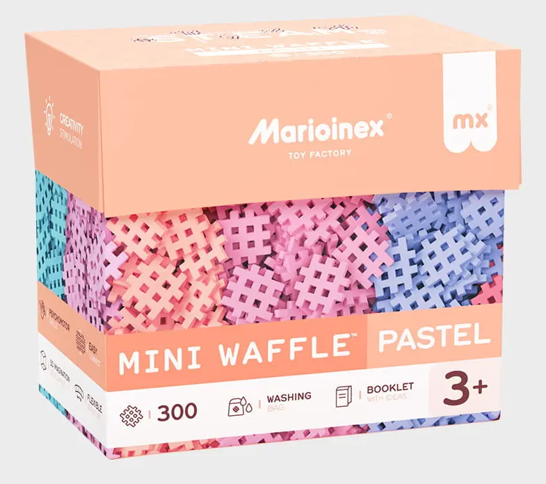 Clementoni Max Bersinger Pastel Waffles 300 Construction Set Photo 5