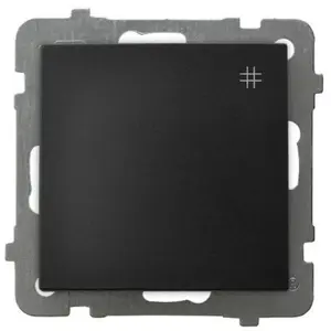 Schneider Electric Ospel AS Переключатель крестовый черный ŁP-4G/m/33