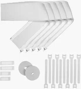 Kabeļu organizators Arozzi Cablekit Balts