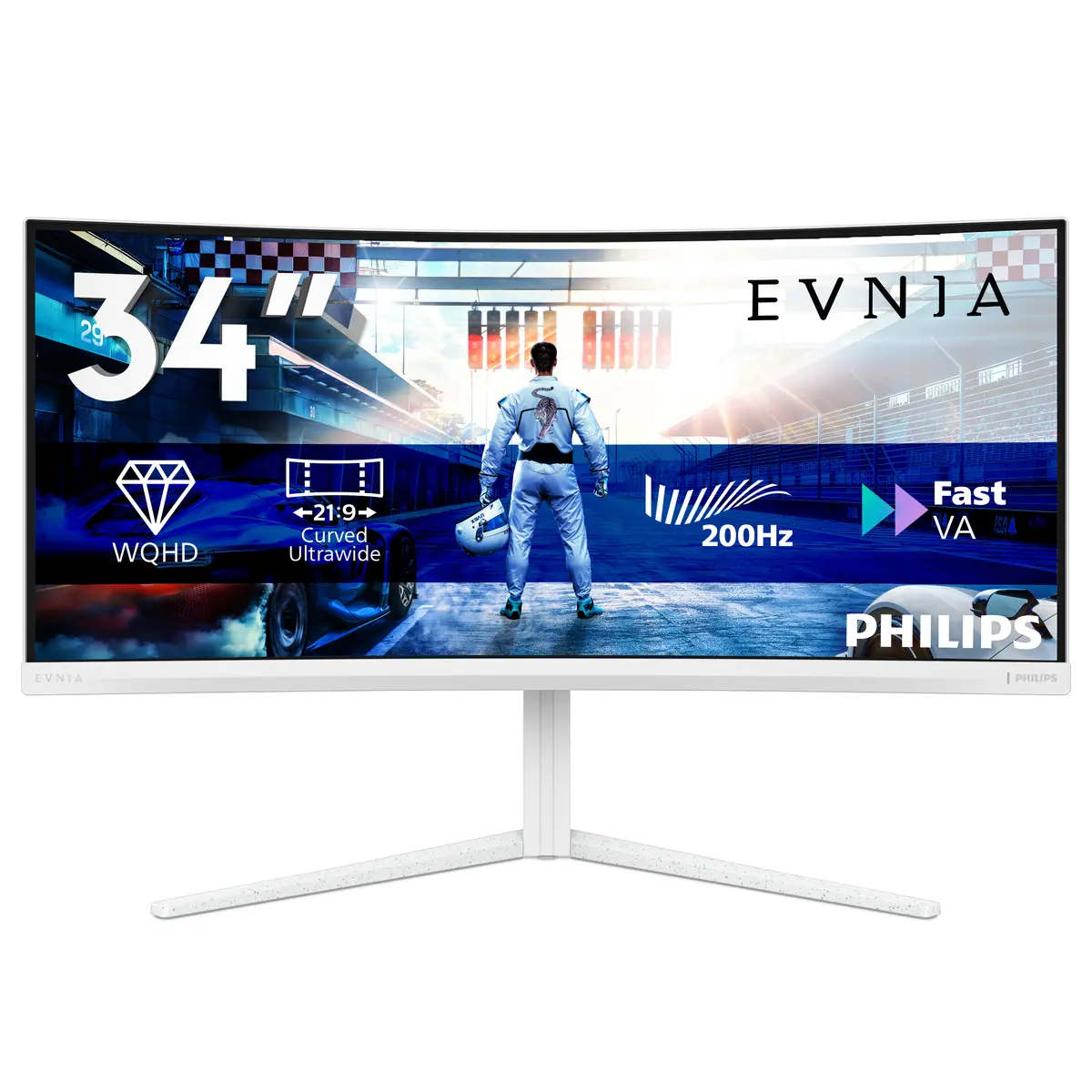 Philips 34M2C5601QA/00 izliekts datora monitors ar
