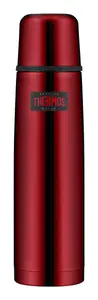 THERMOS Light & Compact 1 л Красный Вакуумный термос из нержавеющей стали