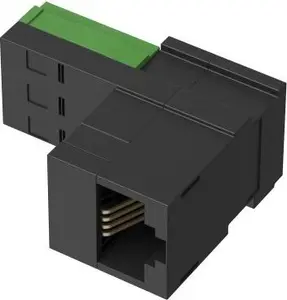 Hama Adapter T+T Plug to 8p4c Modular Coupling 00201164