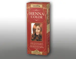 Venita Ziołowe Balsamy Henna Color 116 Płomienna Iskra Augu matu balzams ar henna ekstraktu