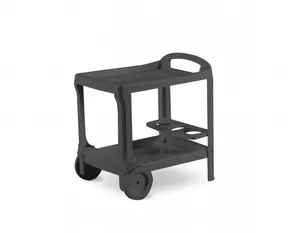 DKD Home Decor Food cart Borneo 52x68x70cm gray (16924)