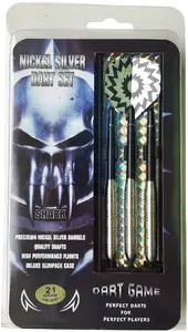 Master Rzutki do darta Shark Nikiel-Mosiądz 3 szt. - stalowe końcówki 21g (8592833012760)