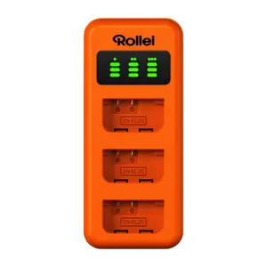 Rollei EN-EL25 Battery Charger for Digital Camera Lithium-Ion USB Powered Orange