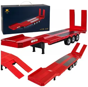 HUINA 31581 Низкорамный прицеп для Scania 770S Красный Масштаб 1:18 Аксессуар для радиоуправляемой модели