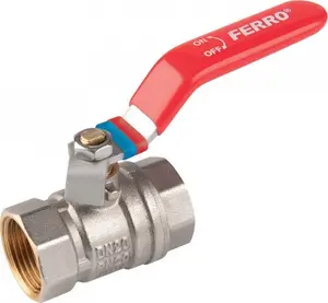 FERRO F-Comfort 2 Female-Female Ball Valve with Lever KFC6