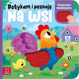 Aksjomat Dotykam i poznaję. Na wsi. Książeczka sensoryczna
