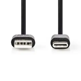 Кабель Nedis CCGL60601BK20 USB 2.0 USB A - USB C 2 м Photo 3