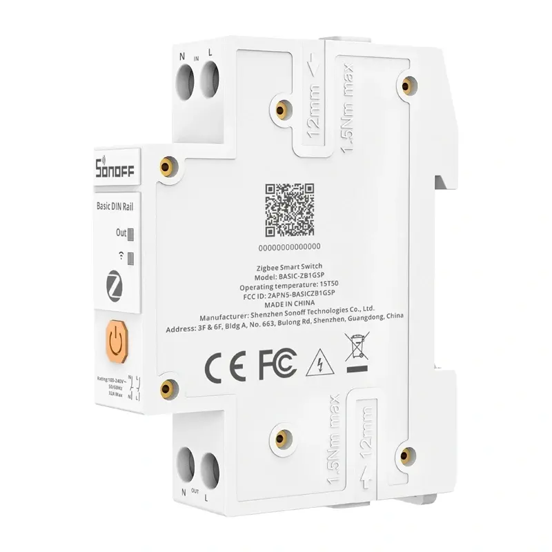 Viedais slēdzis Sonoff BASIC-ZB1GSP ZigBee Photo 3