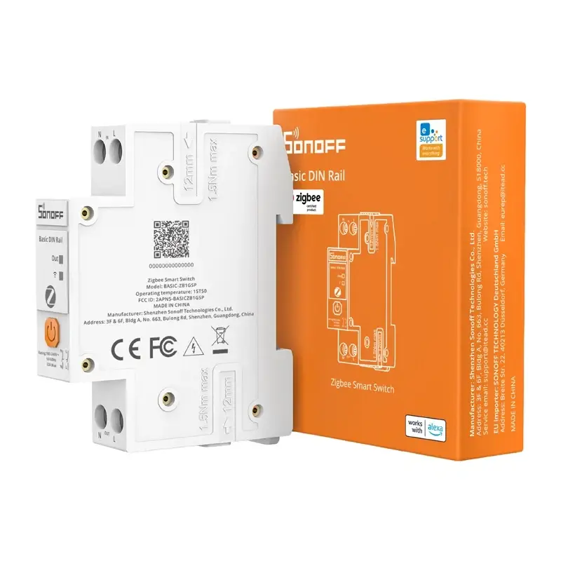 Viedais slēdzis Sonoff BASIC-ZB1GSP ZigBee Photo 6
