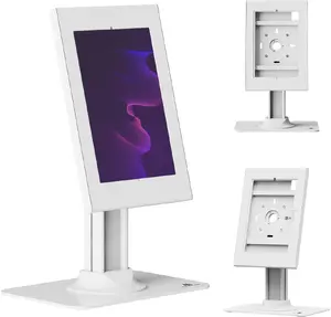 Maclean MC-959 W Desktop Tablet Mount with Security Lock White