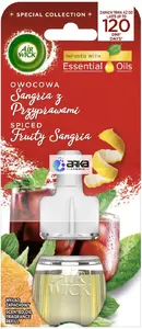 Air Wick elektriskā gaisa atsvaidzinātāja papildinājums Augļu sangrija un garšvielas 19ml