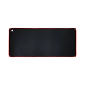 White Shark RED KNIGHT XL Gaming Mouse Pad Black and Red Rubber and Textile Non-slip Base