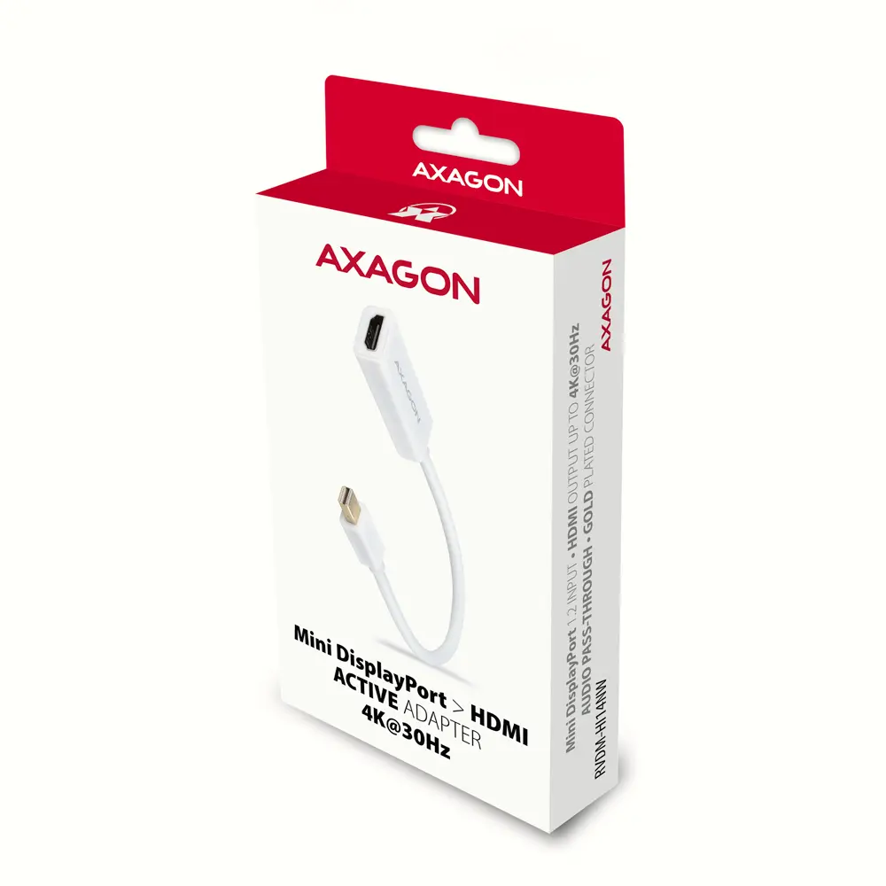 AXAGON RVDM-HI14NW Mini DisplayPort to HDMI Adapter Photo 7