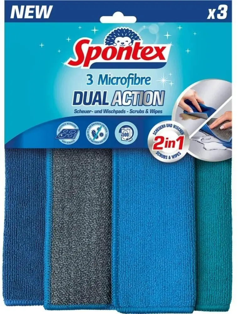 PRESTO Dual Action universāla mikrošķiedras lupatiņa
