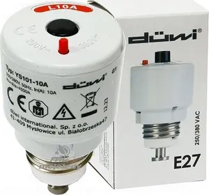 Düwi Wyłącznik automatyczny nadmiarowy wkręcany L-10A 15130