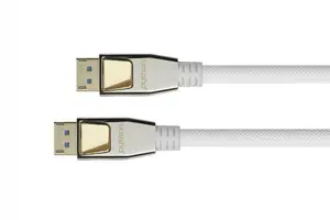 HDMI кабель Python Series 1 м HDMI Type A штекер на HDMI Type A штекер HDMI 2.0 Медные контакты Белый DP20-PY010W