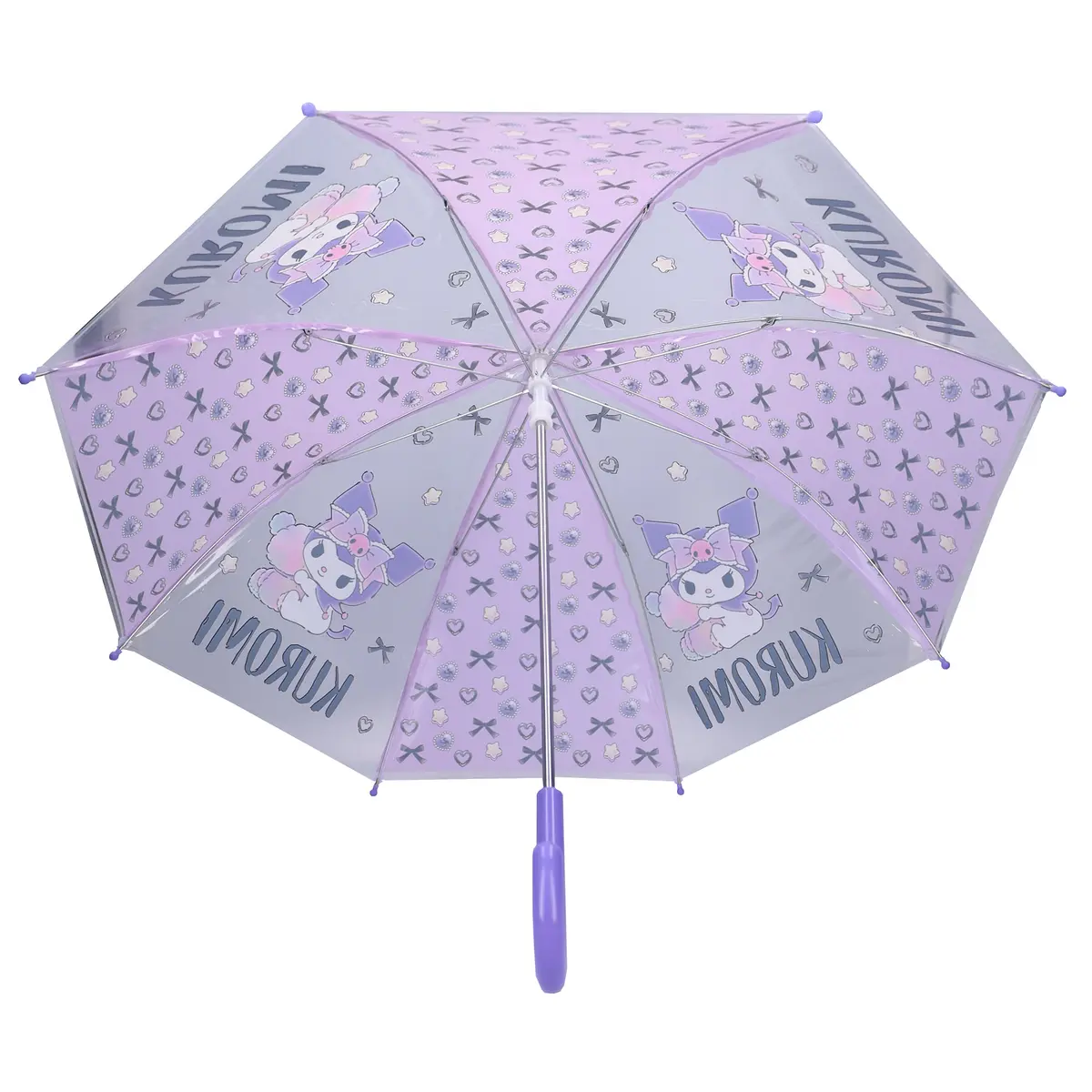 VADOBAG Kuromi Rainy Days Kids Umbrella Photo 3
