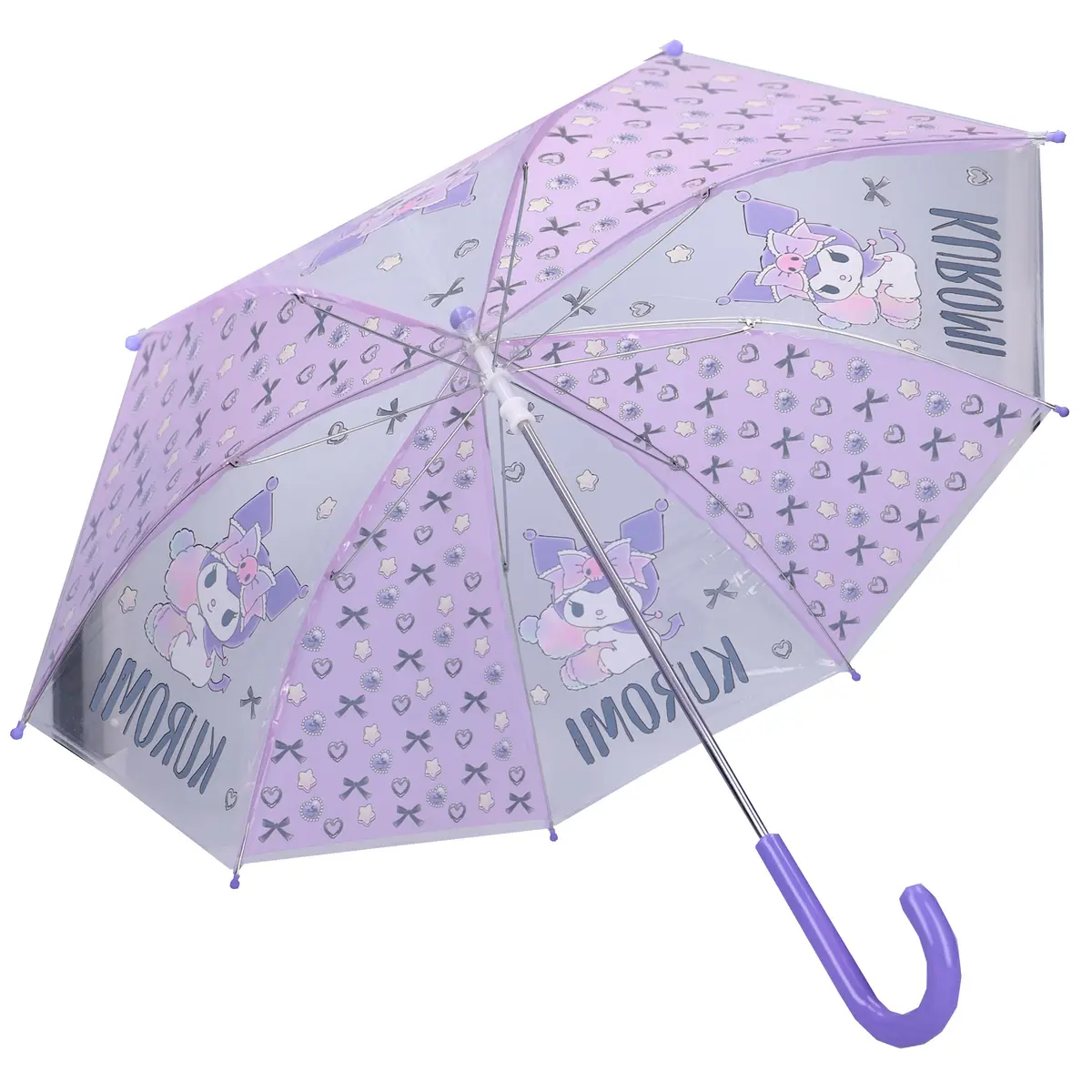 VADOBAG Kuromi Rainy Days Kids Umbrella Photo 4