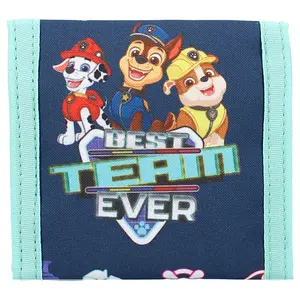 VADOBAG PAW Patrol Best Team Ever Wallet Blue with Image Design