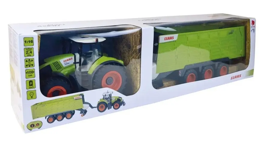 MALIK Tālvadības traktors Happy People Claas