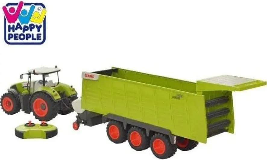MALIK Happy People R/C Tractor Claas Axiom with Trailer Photo 8