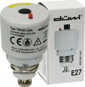 Düwi Wyłącznik automatyczny  nadmiarowy wkręcany L-25A 15160