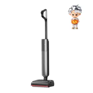 Вертикальный пылесос Dreame T16 Pro Heat для сухой и влажной уборки 420 Вт 30000 Па аккумулятор 5 Ач серый без мешка