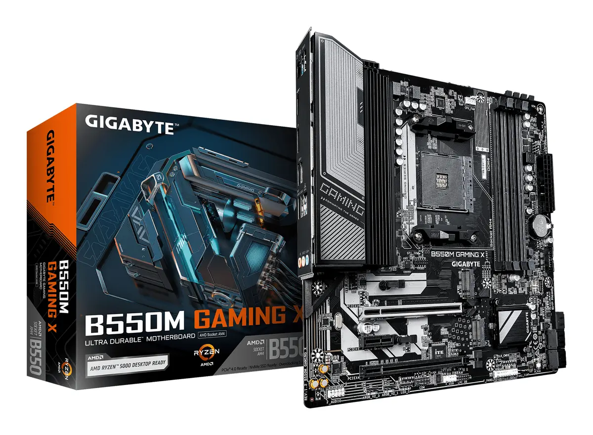 GIGABYTE B550M GAMING X Mātesplate Socket