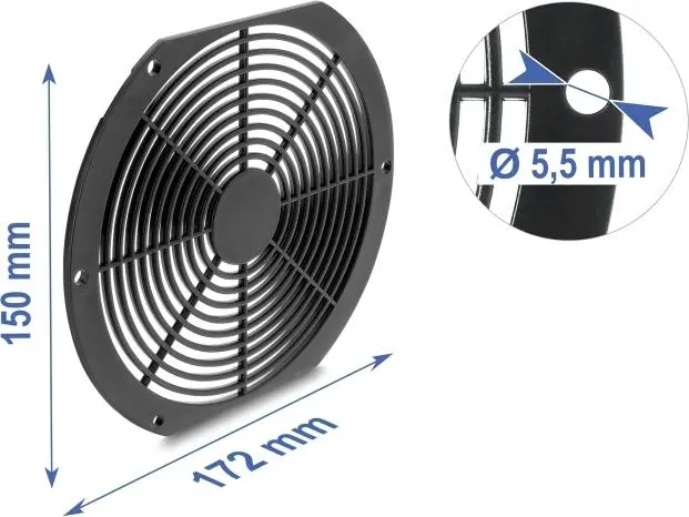 Delock Ventilatora restes 172 x 150