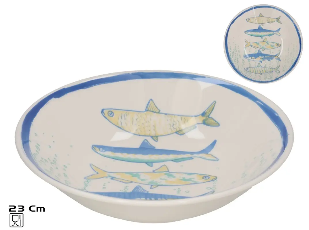 Salātu bļoda Kitchen&Go 23 cm, 8445393458557