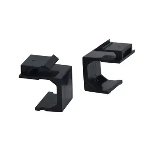 VALUE 25.99.8209 RJ-45 porta putekļu vāciņš plastmasas melns 10 gabali