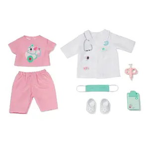 BABY born Doctor Outfit 43cm Doll Costume for 3-Year-Olds and Older