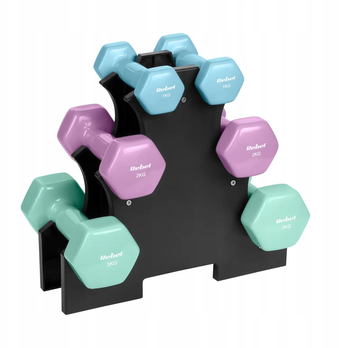 Rebel Active HEX hantļu komplekts 12kg