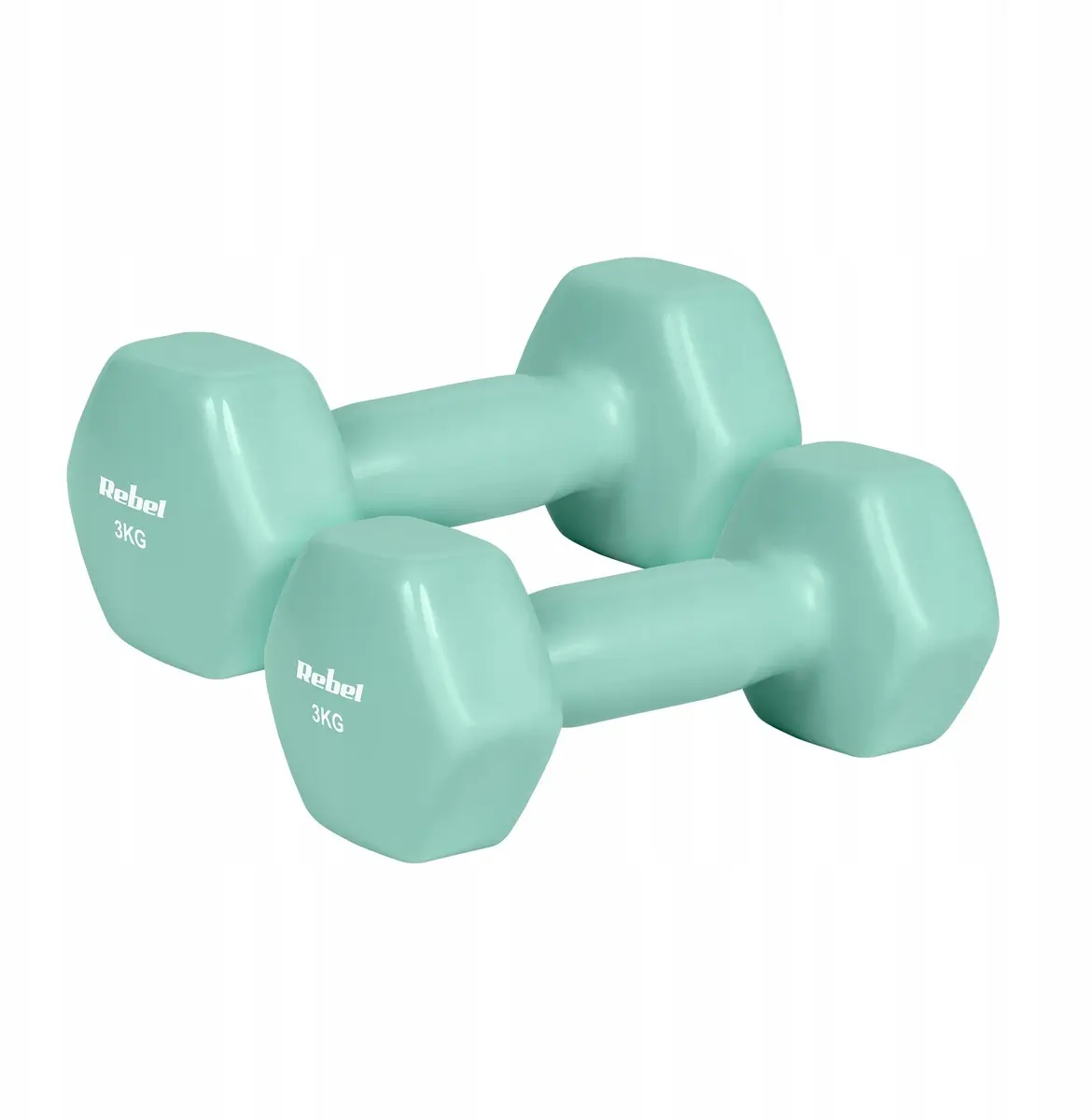 Rebel Active HEX čuguna hanteles ar