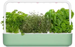 Click & Grow Умный сад Smart Garden 9 Зеленый комнатный сад с 9 сменными картриджами автоматическим LED-освещением и поливом