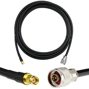 Коаксиальный кабель Rangeful HF300 RP-SMA Male to N Male 1 метр аналог LMR300