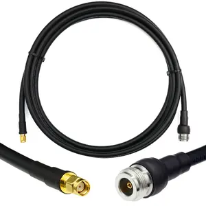Коаксиальный кабель Rangeful HF300 RP-SMA Male to N Female 1 метр эквивалент LMR300