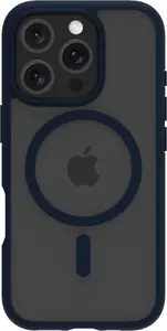 Чехол dbramante1928 Grenen MagSafe для Apple iPhone 16 Pro синий пластиковый